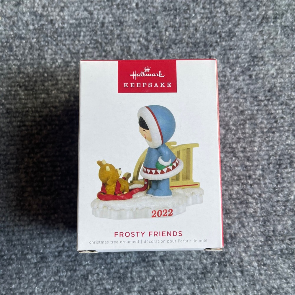 Hallmark Keepsake 2022 Frosty Friends 43rd Series Ornament Tom Best QXR9033